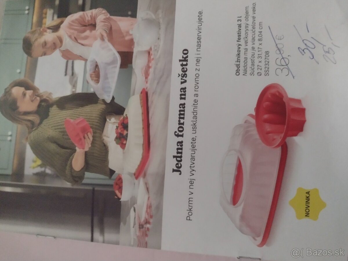 Tupperware misky, nádoby na vodu, olejničky, poháre - 8