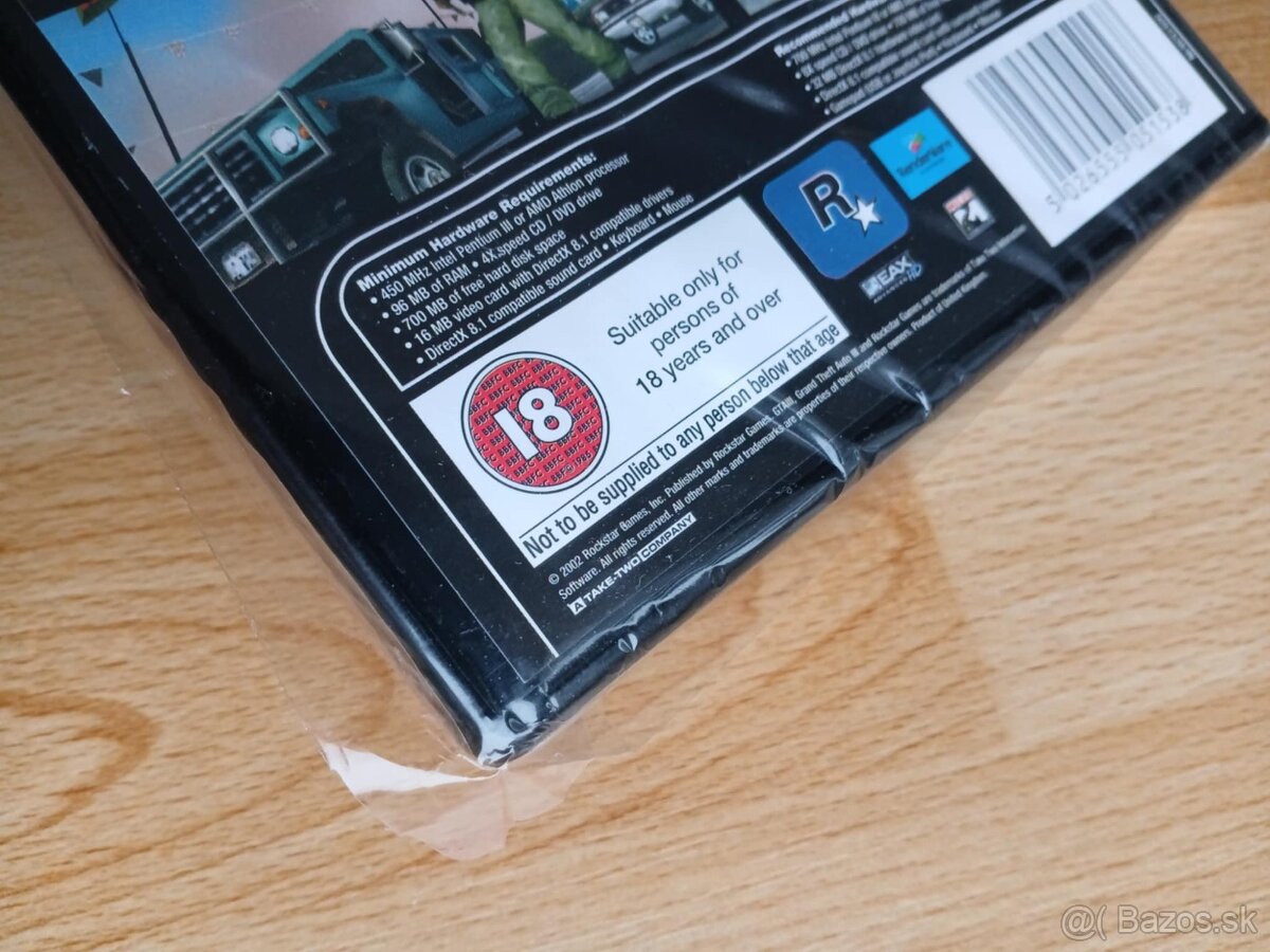 PC hra Grand theft auto III zabalená - 8