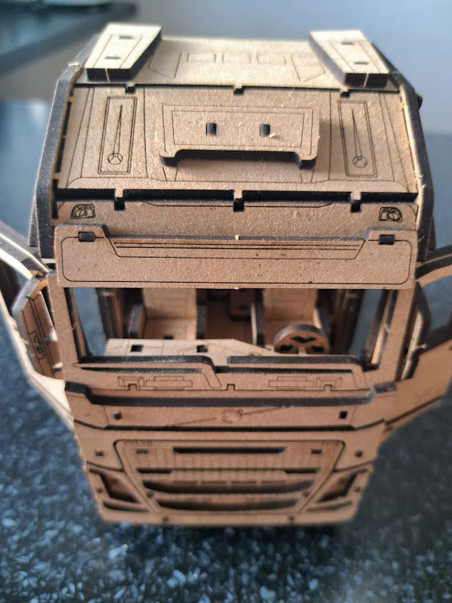 3D drevené puzzle autá - 8