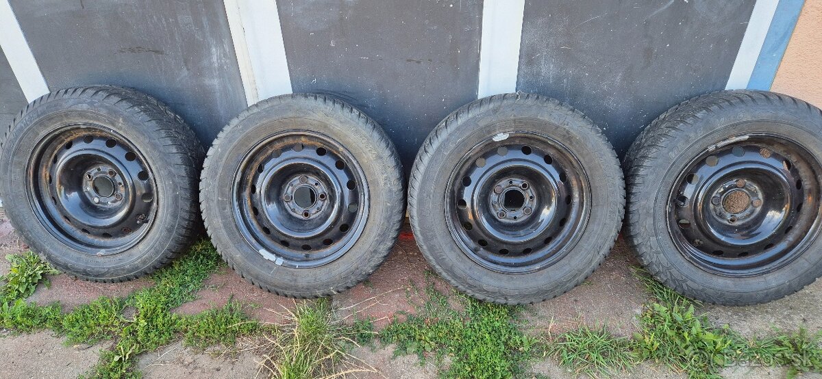 Predam dve sady oceľových diskov s pneumatikami ZIMNE - 8