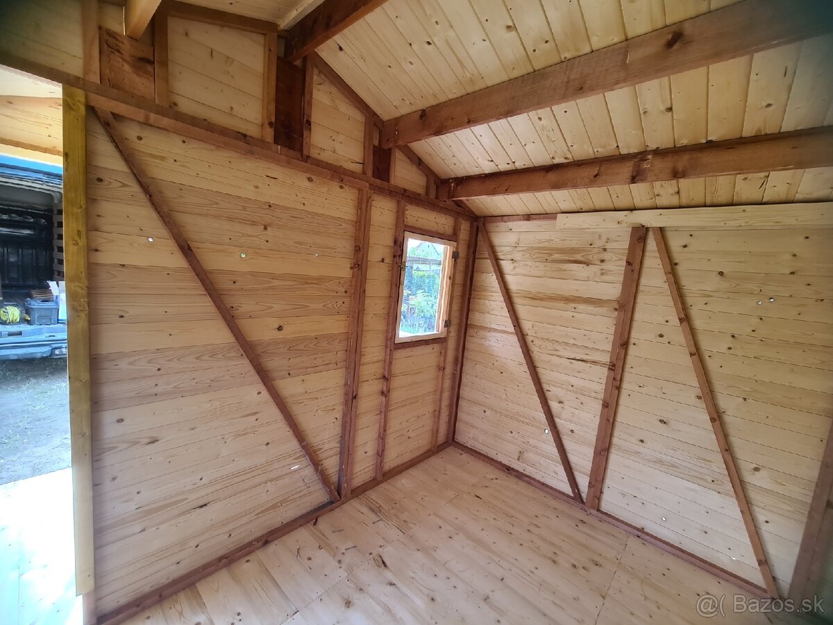 Záhradná drevena chatka 3.5x5m DOPRAVA ZDARMA - 8
