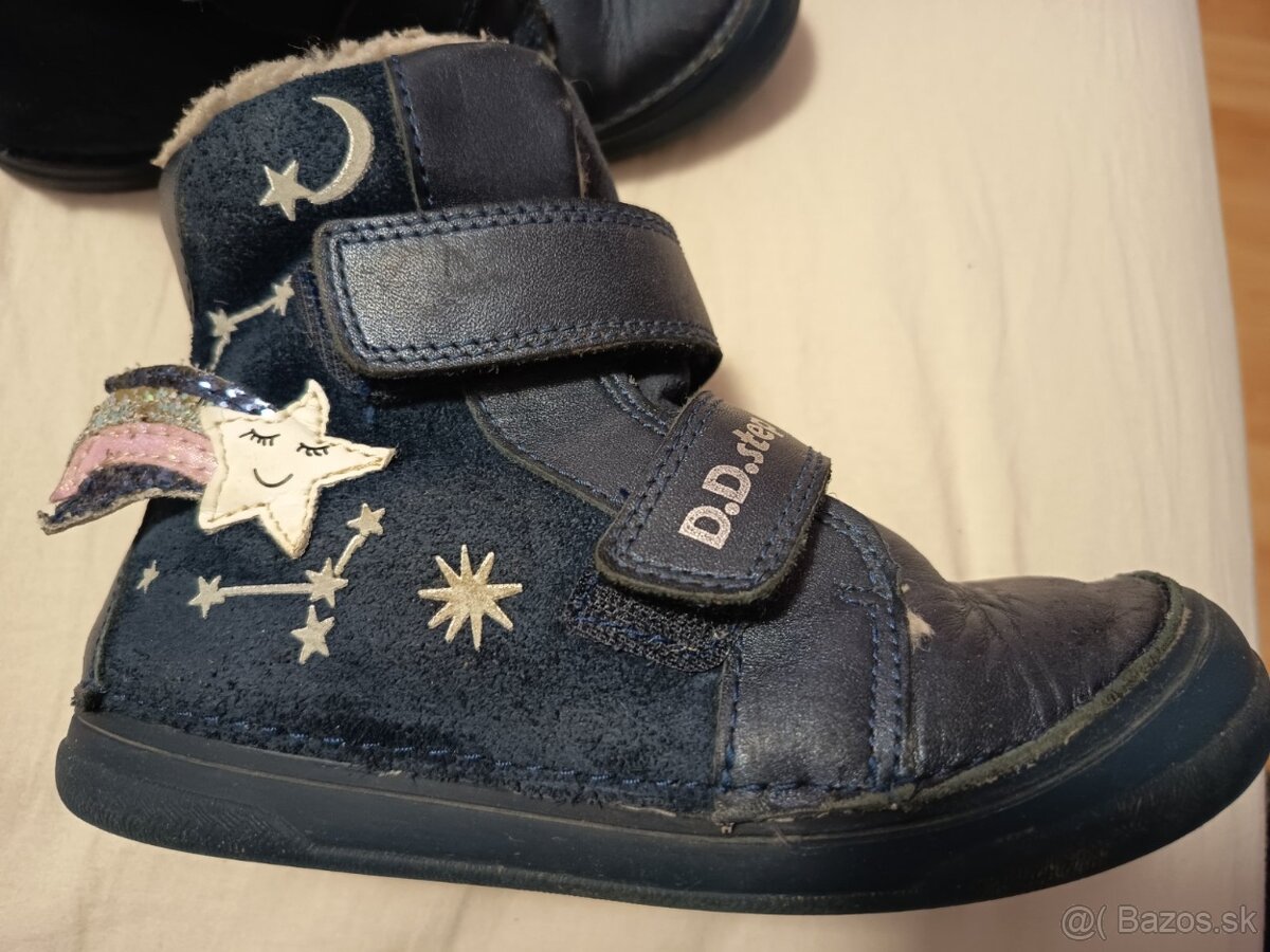 Zimné topánky DD STEP svietiace v tme, 30- VD 19 cm - 8
