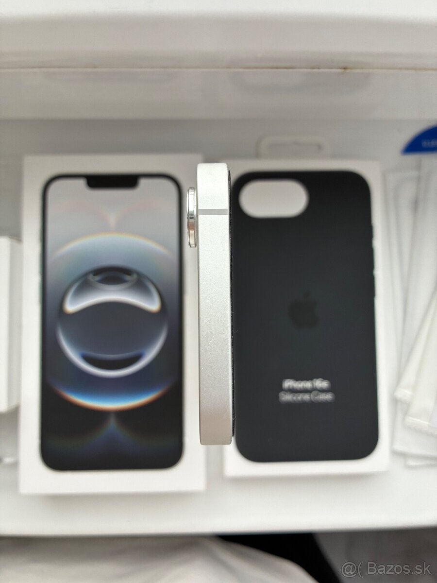 iPhone 16e Biely 128GB 100% Batéria - 8