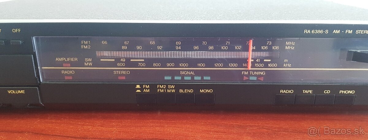 VIDEOTON RA6386 - S stereo receiver - 8