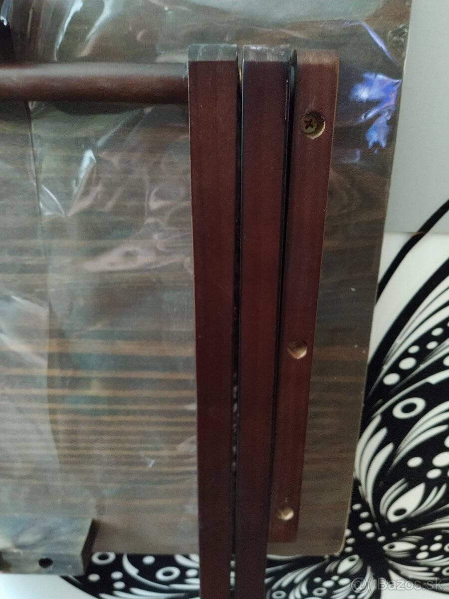 NOVÝ skladací drevený stôl (iba osobný odber) - 8