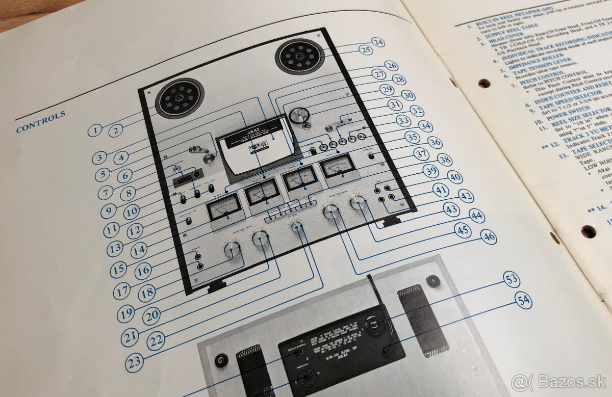 Akai GX 630D SS - 4 Track Japan - 8
