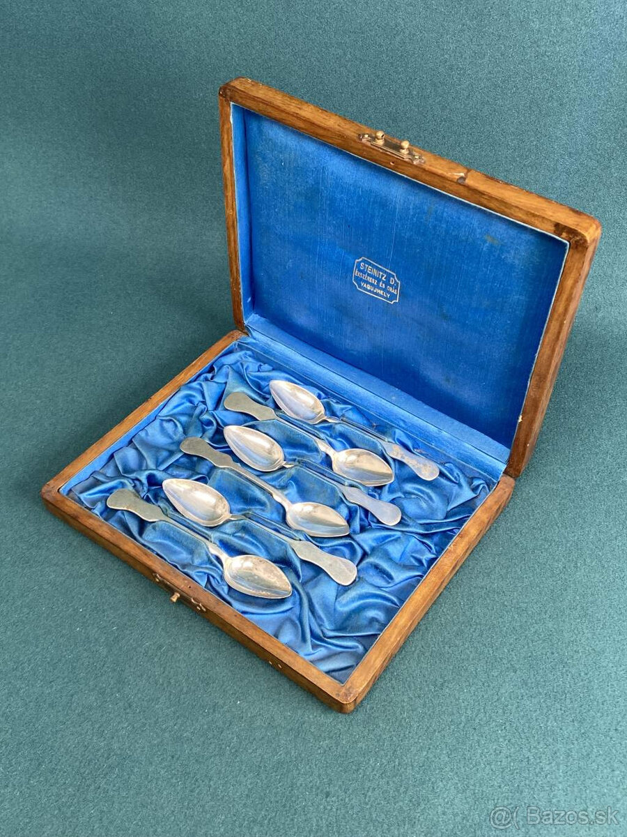 Strieborné kávové lyžičky - 8