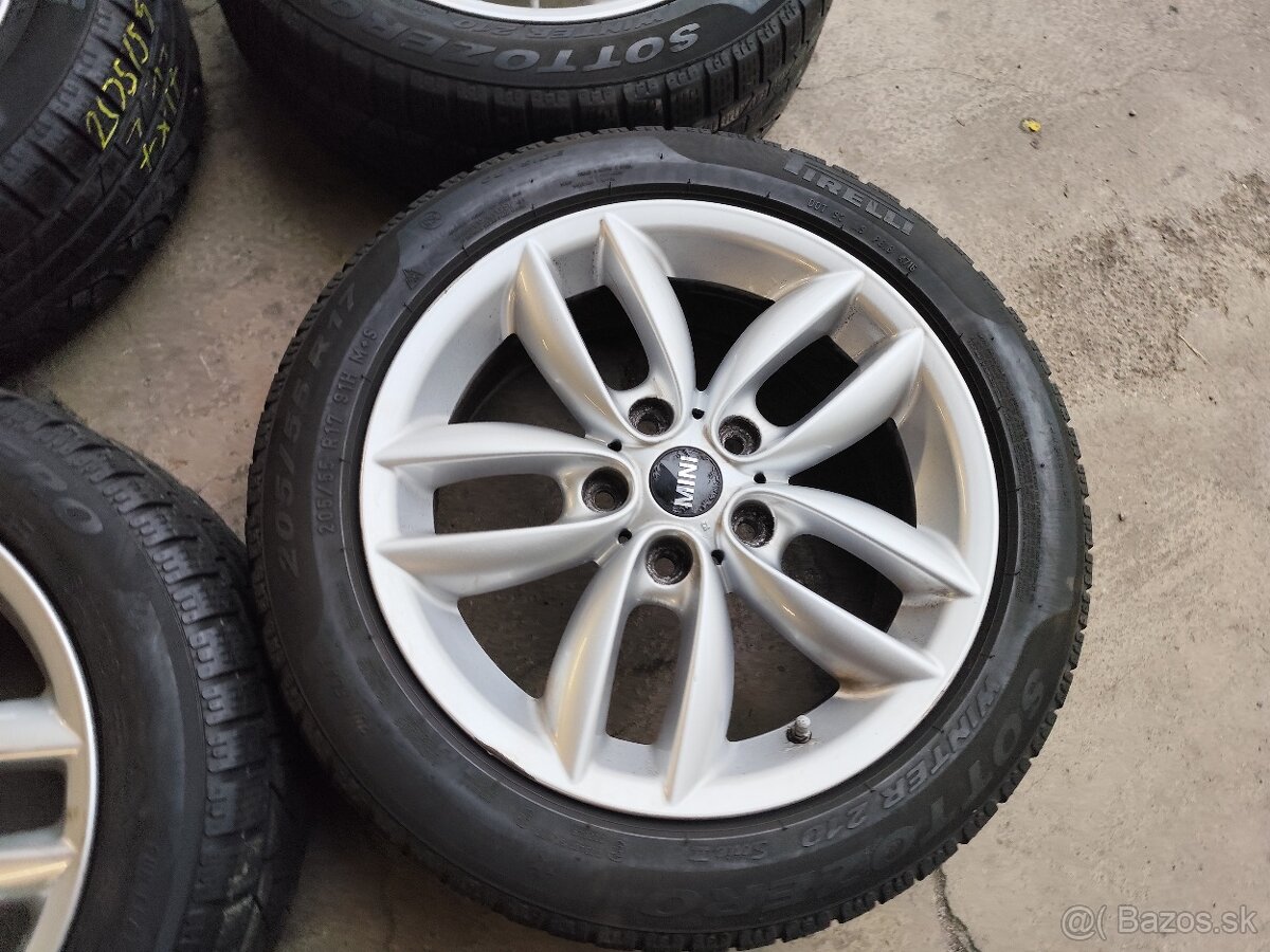 Mini sada alu+pneu 205/55 17" - 8