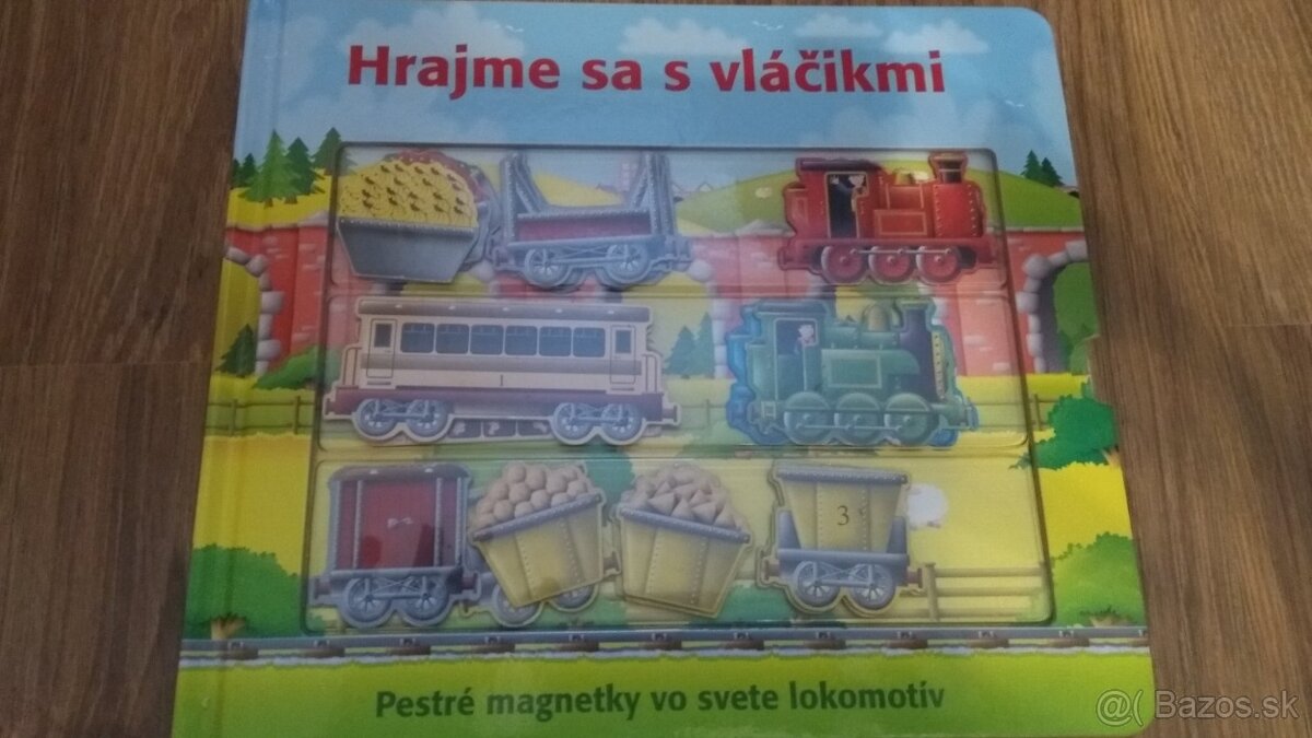Magnetická kniha vláčiky - 8