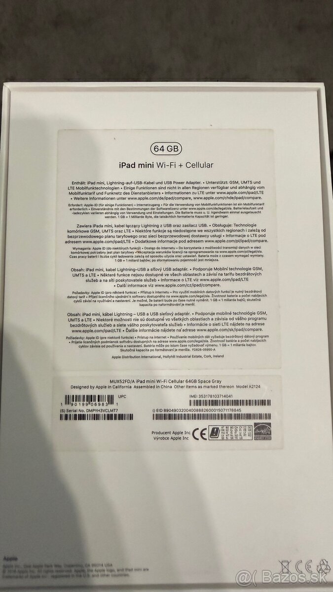 Apple iPad mini 5 (64 GB) Wi-Fi + Cellular – Space Gray - 8