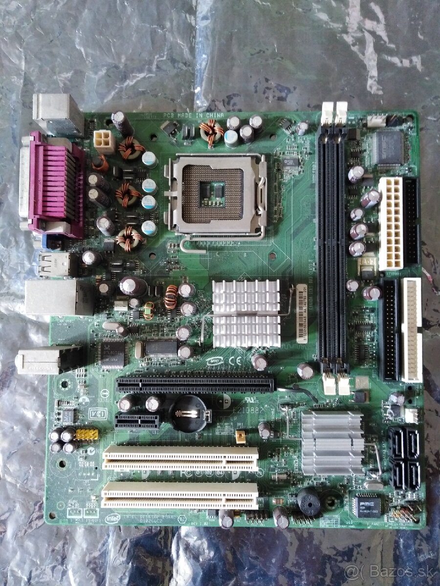 Dosky na Windows XP, chipset 945 aj s procesorom - 8