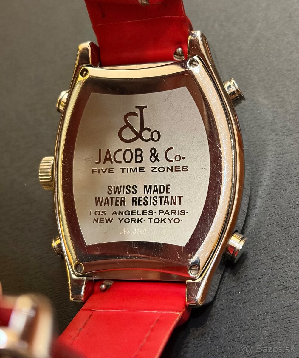 Predám luxusné hodinky Jacob & Co. Five Time Zone - 8