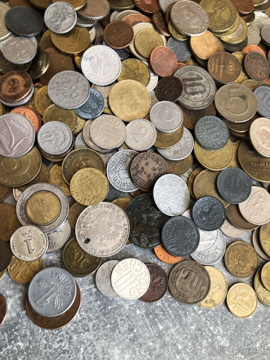 Veľký mix mincí mince - 8