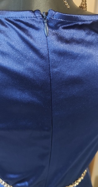 elegantné modré S - 8