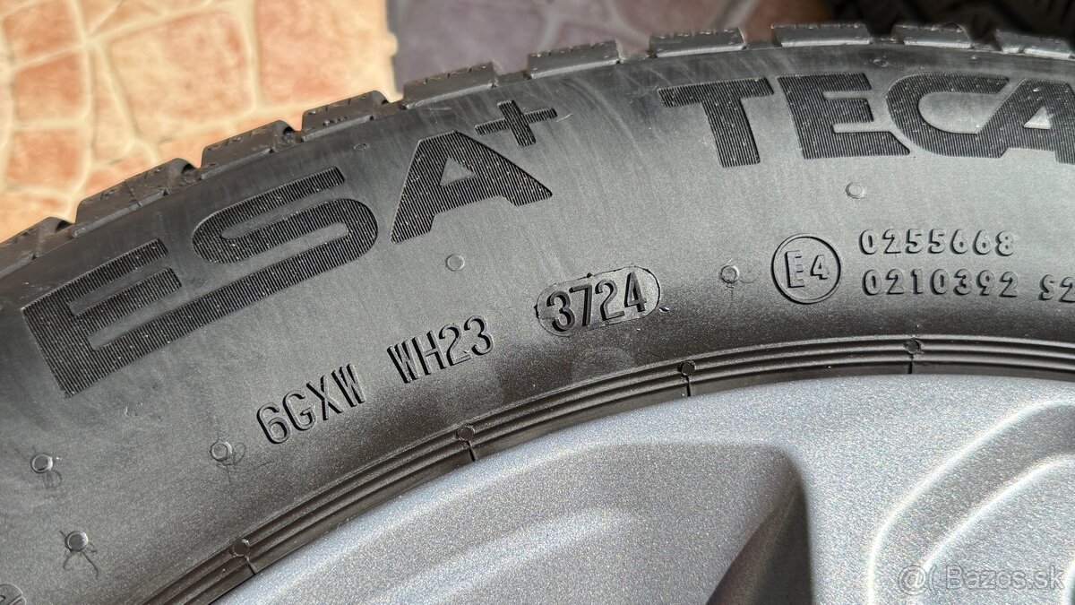 Hliníkové disky Ford 16” + zimné pneumatiky - 8