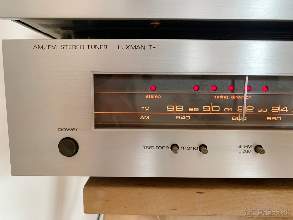 Luxman L-1 amplifier a T1 tuner - 8