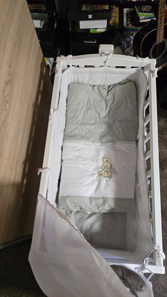 Detská postieľka, kolíska - 8