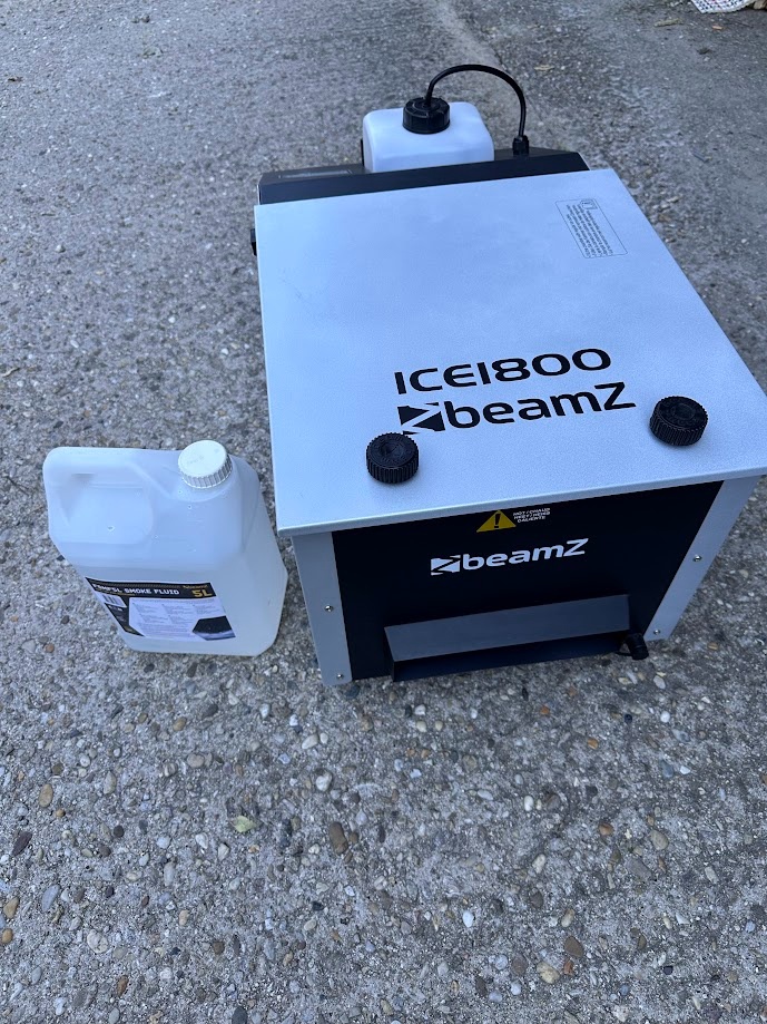 BeamZ ICE1800 Výrobník plazivej hmly - 8