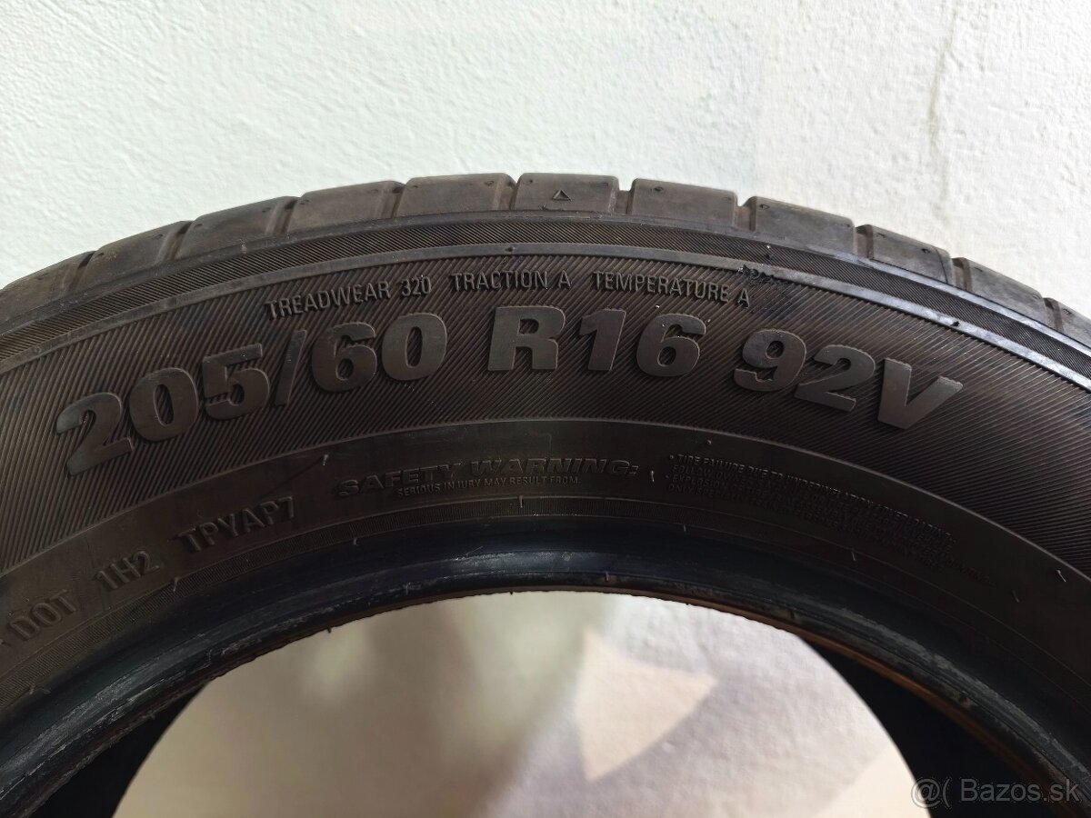 Letné pneumatiky Kumho ecsta PS71 205/60 92V r16 DOT 2722 - 8