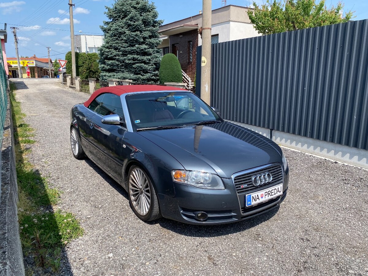 Audi A4 Cabrio 2.0TDi 100kw Kabriolet, Rok výroby 2007 - 8