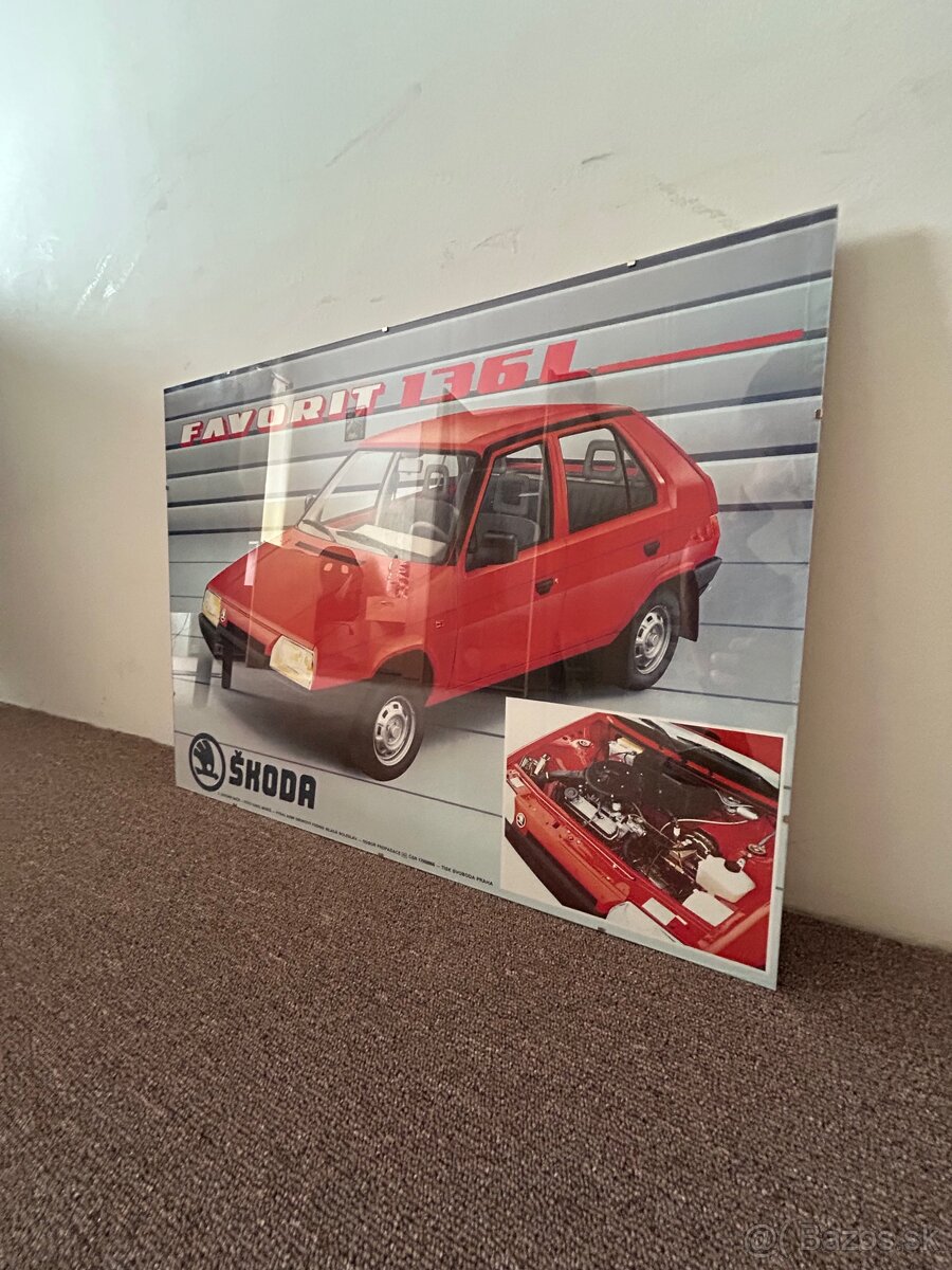 Retro plagáty v rámoch - 8