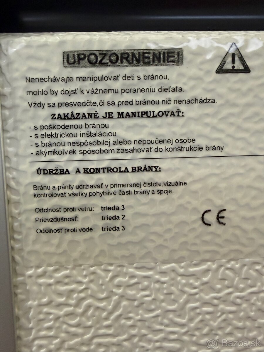 Hliníkové dvere anthrazit/biela,nové - 8