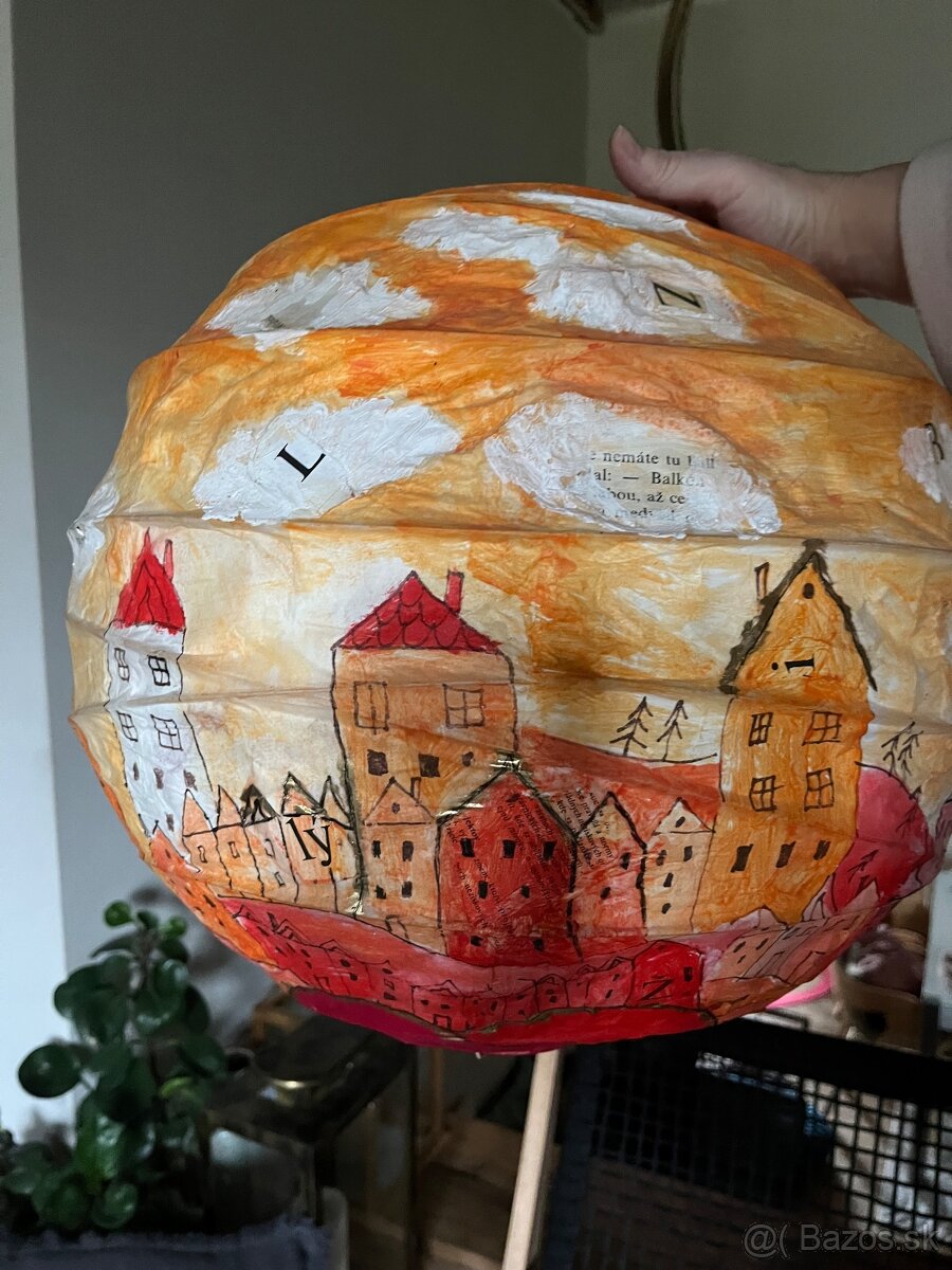 Lampa malba Soňa Mrázová - 8