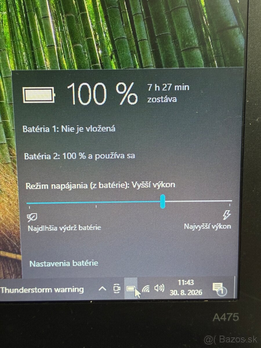 #194 Lenovo ThinkPad A475 | A12 | 8GB | 256GB SSD - 8