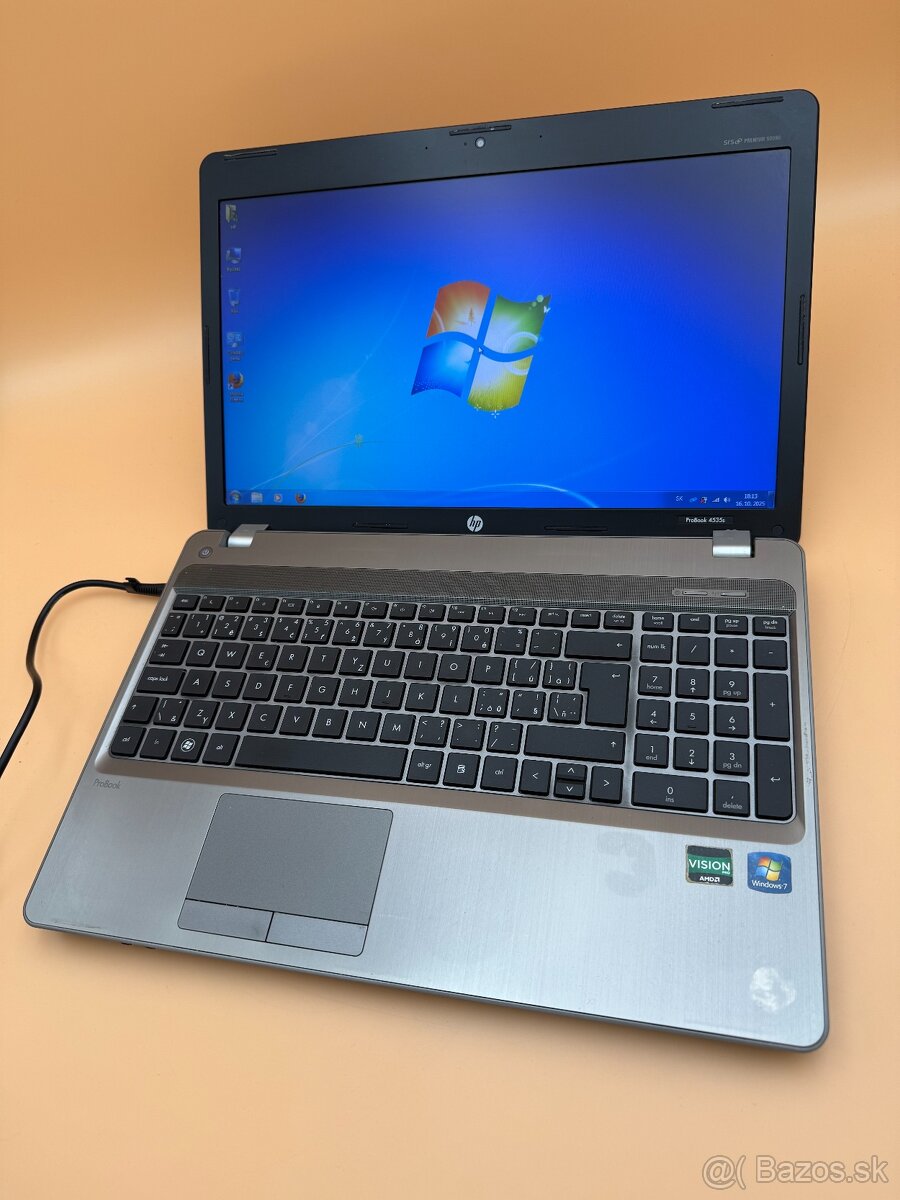 HP 4535s bez batérie, ako stolový PC, Win7, HDD 320GB - 8