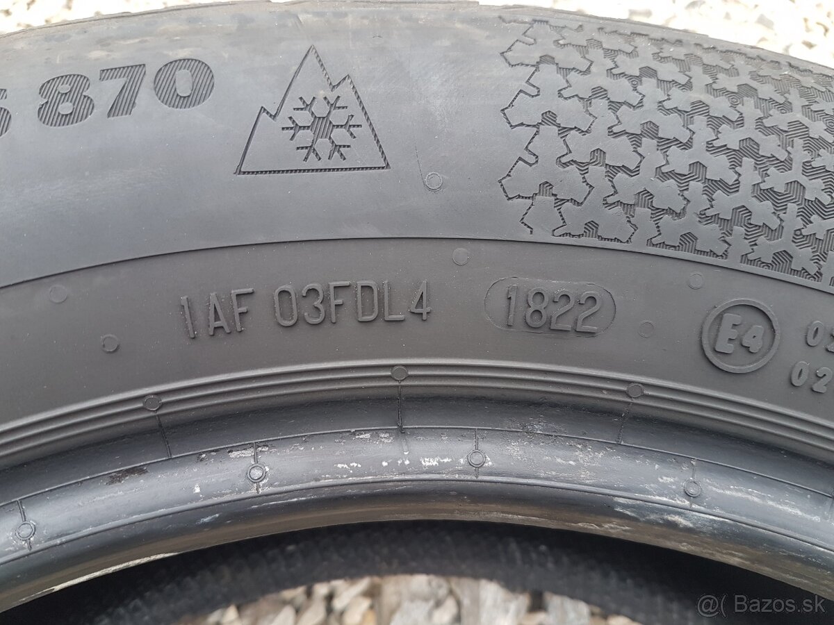 215/60 r16 zimné pneumatiky 2ks Continental DOT2021 - 8