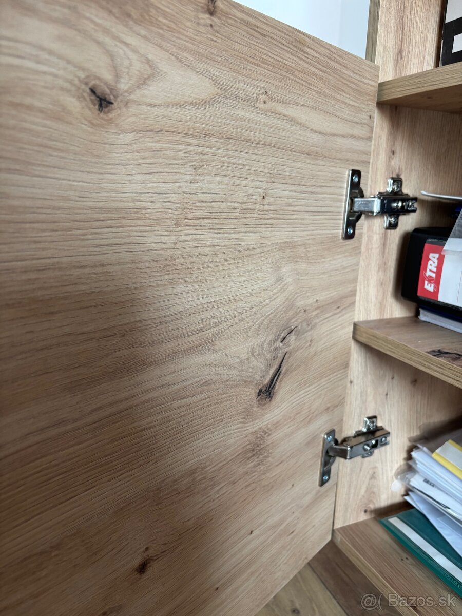 Dizajnova komoda - dub artisan - 8