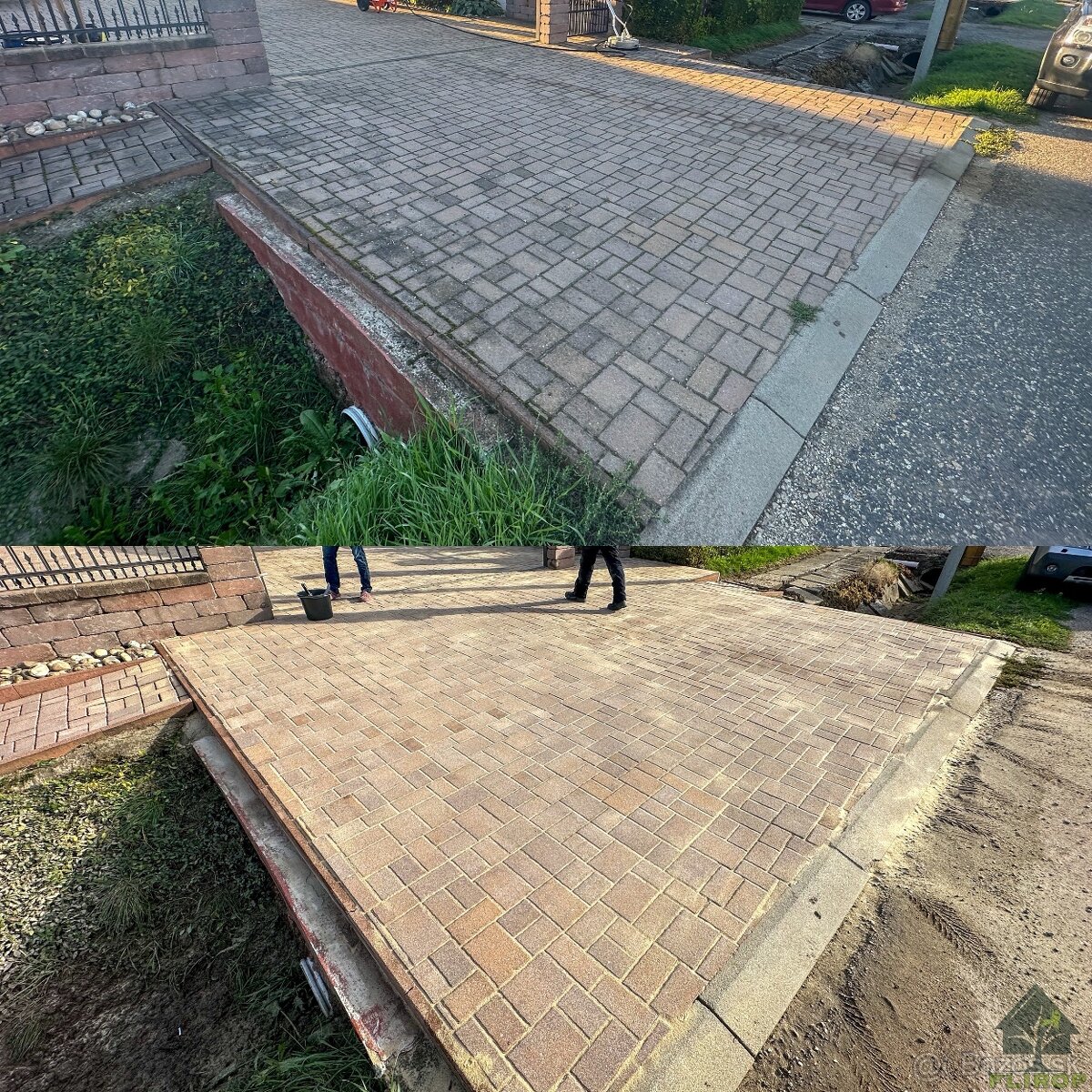 Čistenie zámkovej dlažby a povrchov - 8