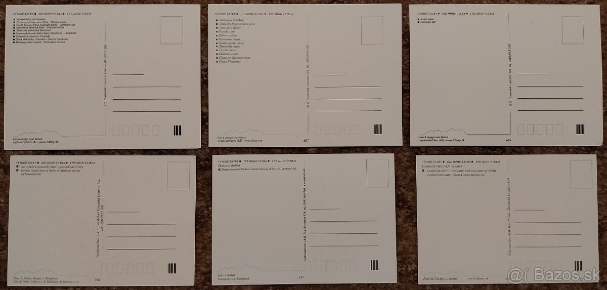 Pohľadnice - SLOVENSKO - 8