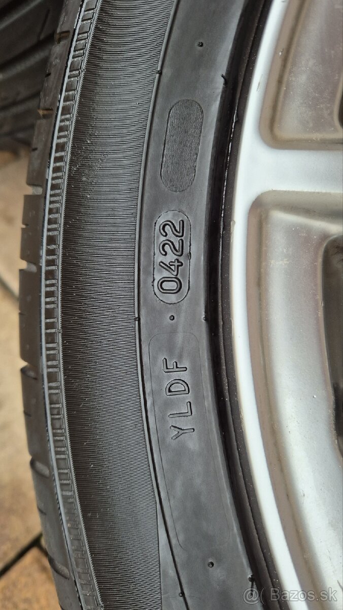 Predám originál elektróny AUDI 5x100 R17 - 8