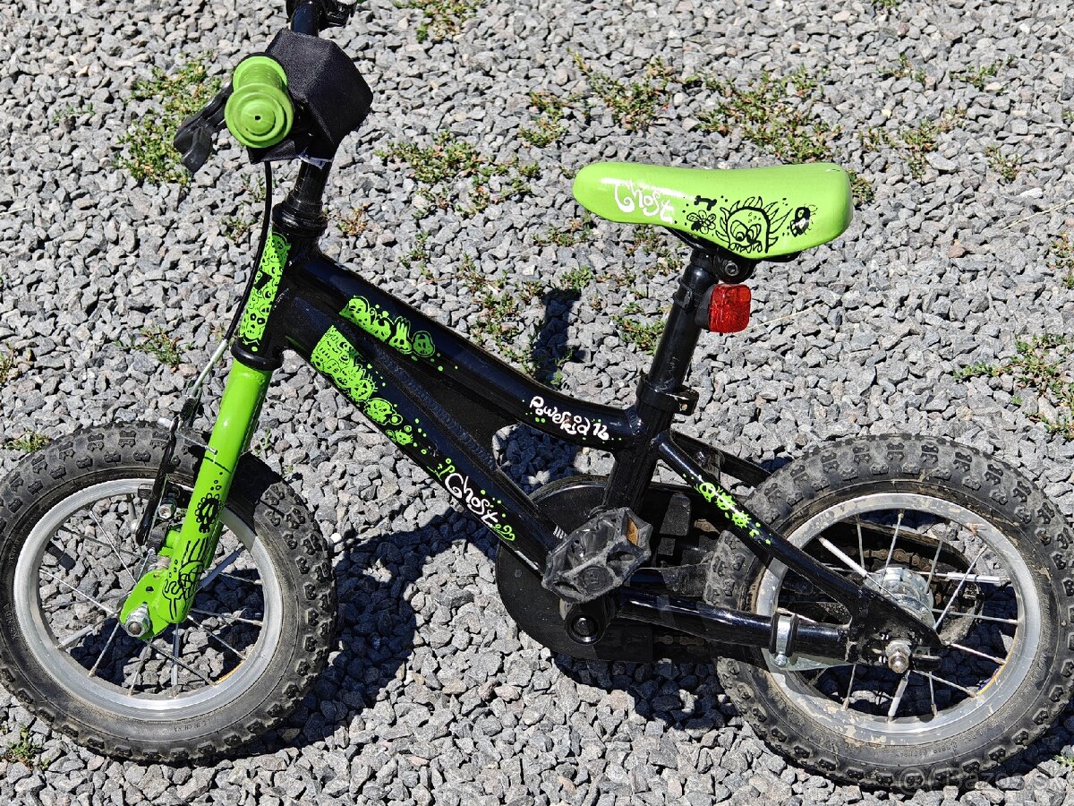 Detský bicykel 12 Ghost PowerKid - 8