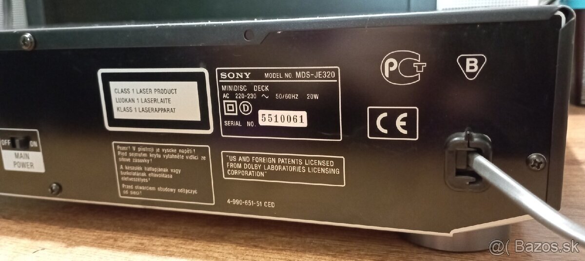 SONY MDS-JE320 .... minidisc rekorder .... - 8