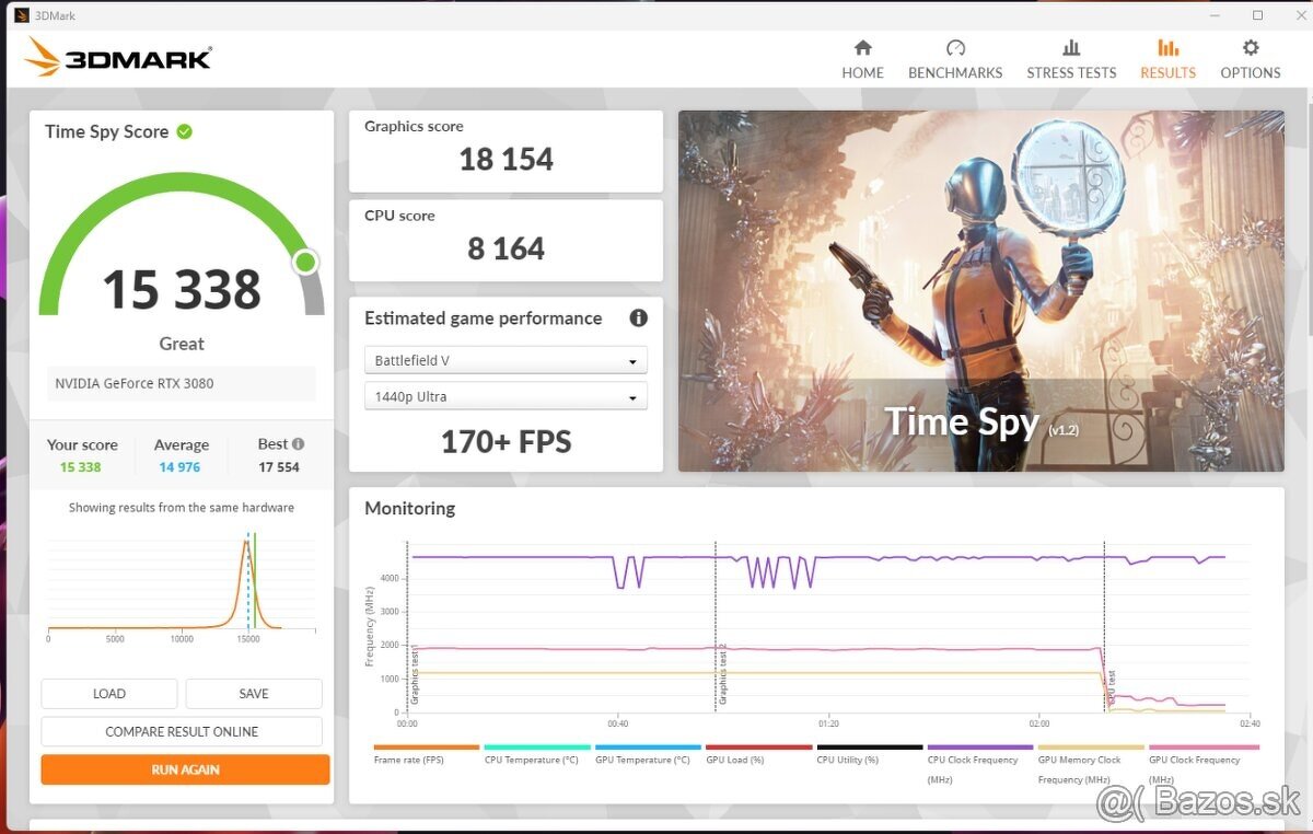 Herný PC • R5 5600X • RTX 3080 10GB • 32GB - 8
