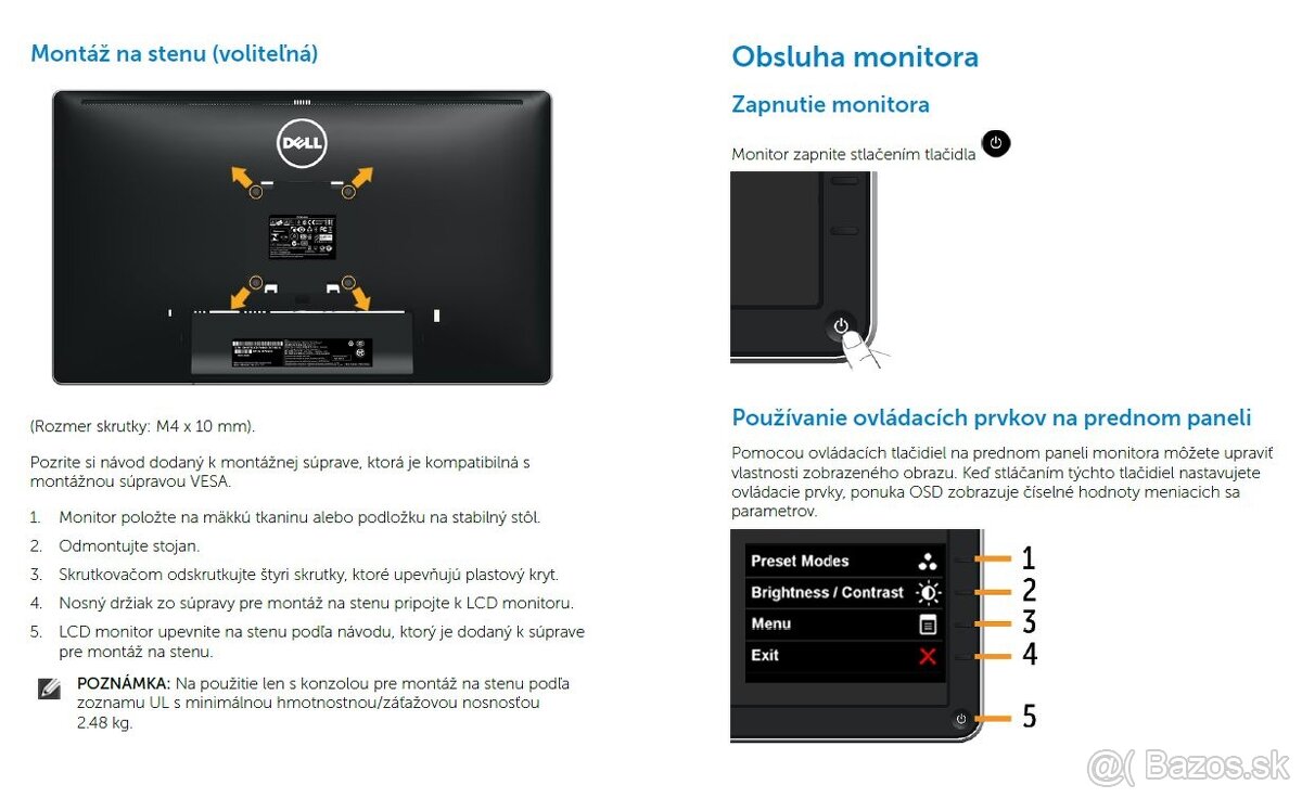 Monitor DELL P2014H - 8