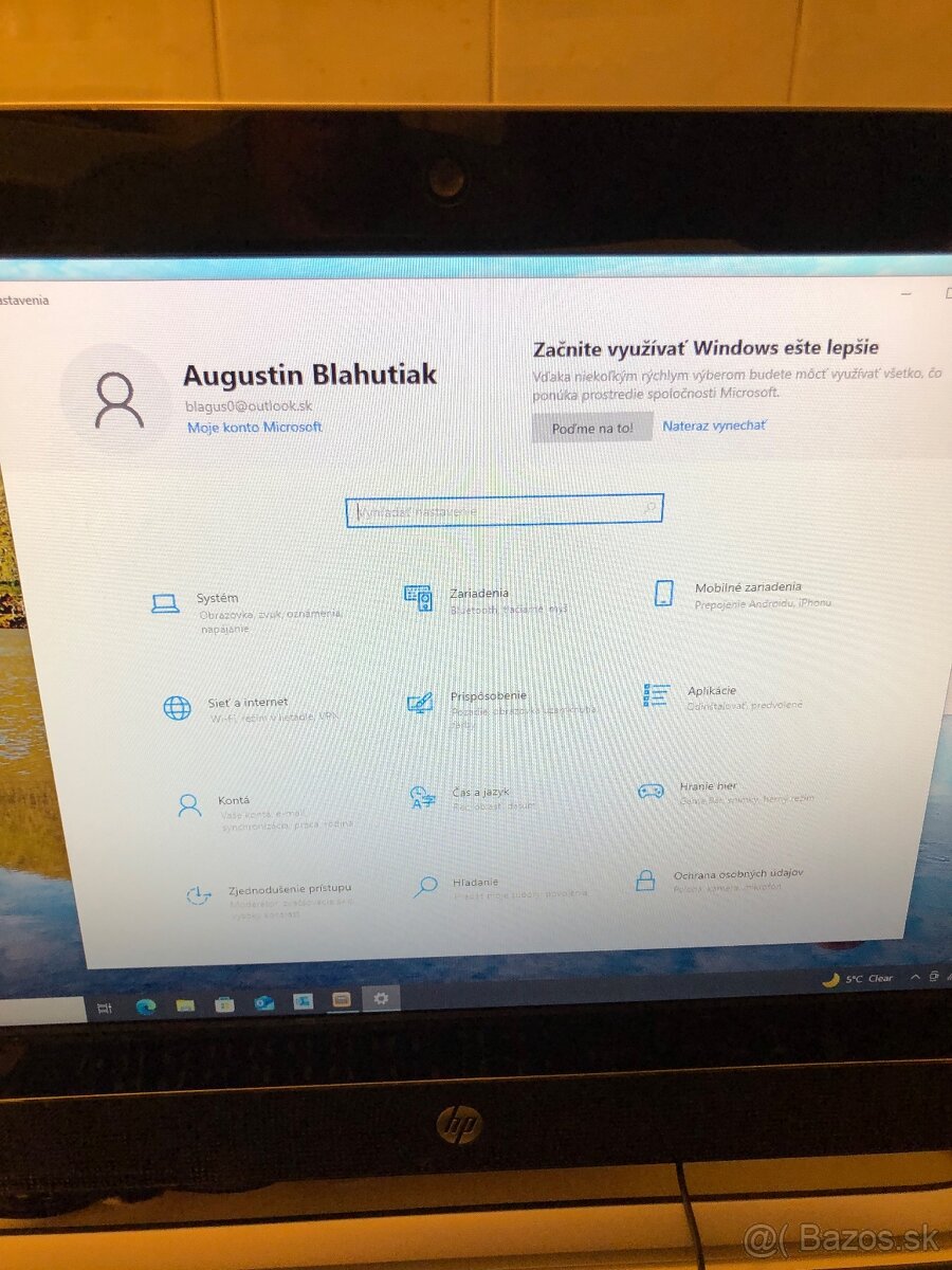 Predám kompaktný PC HP pro 3520 zabudovaný v monitori - 8