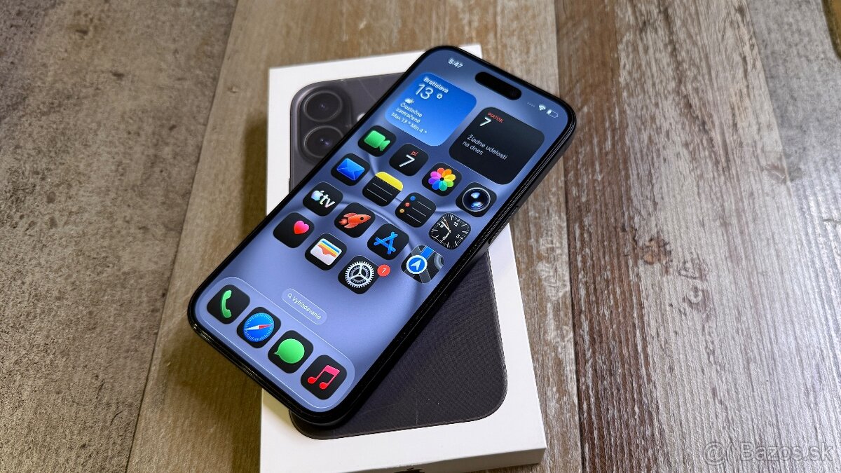 Vymenim zanovny iba 18x nabijany iPhone 16 Black - 8