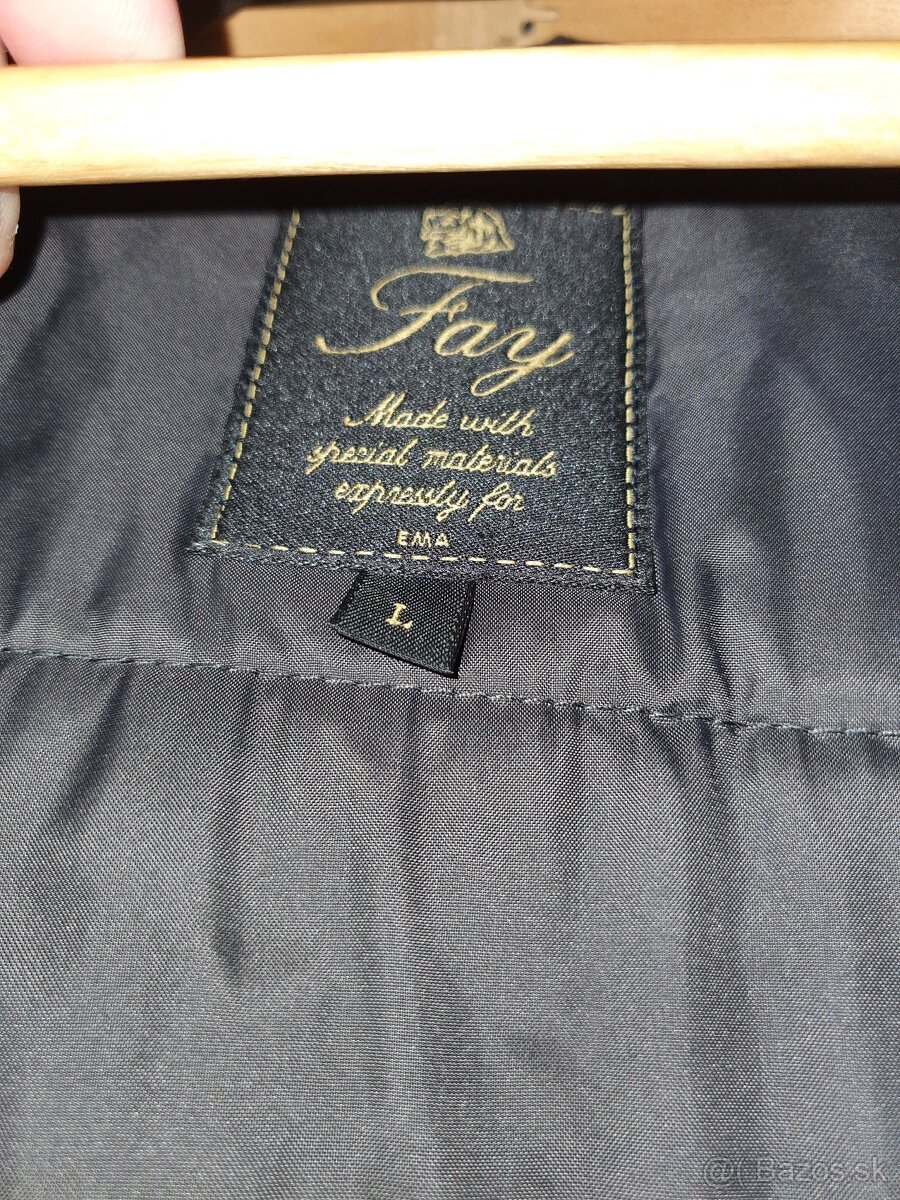 Fay panska znackova bunda kabát veľkosť L - 8