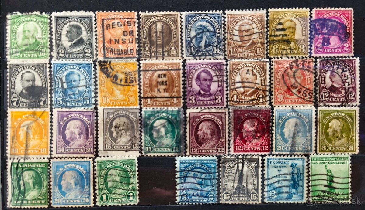 Známky USA - 8