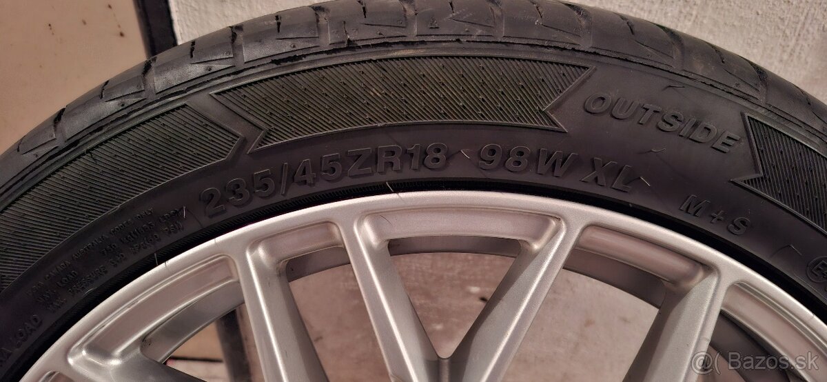 5x112 8Jx18H2 et39 škoda vw audi - 8