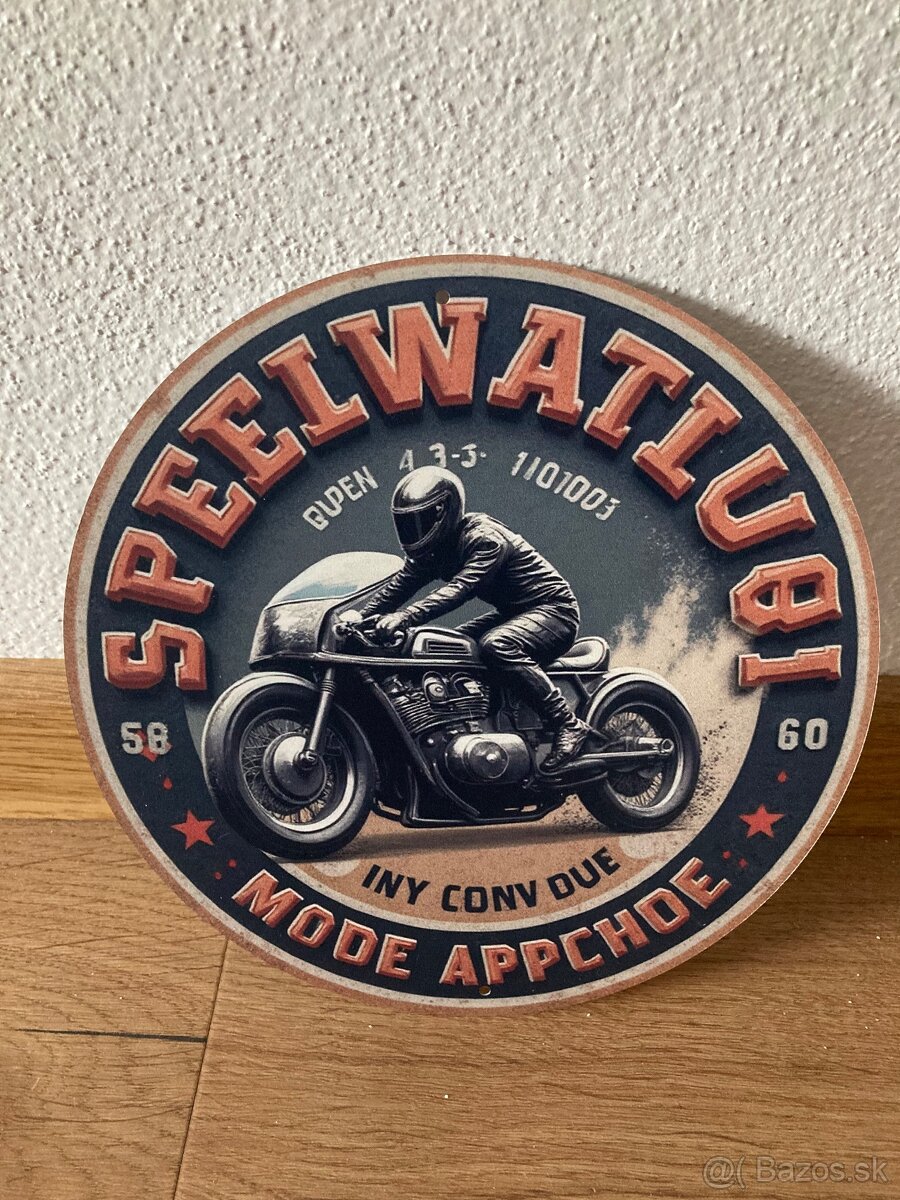 Cedule motorky - 8