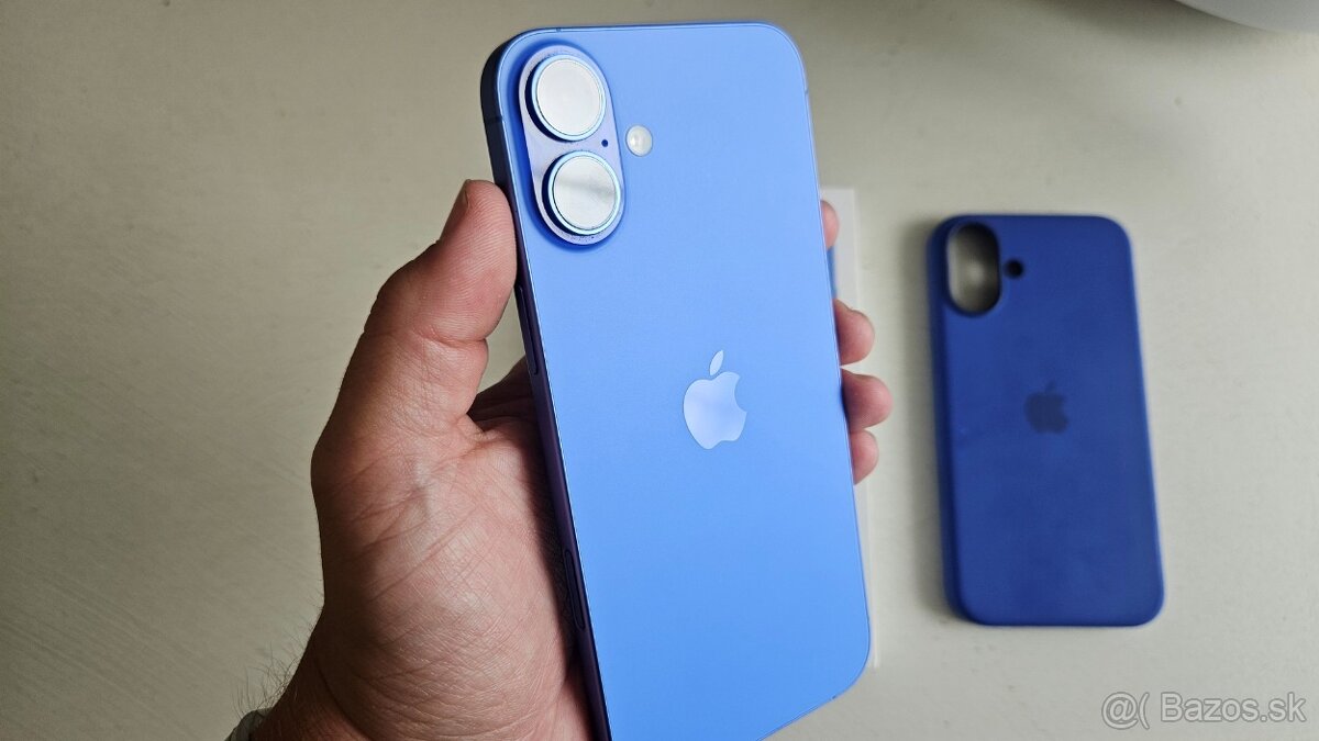 Apple iPhone 16 Plus 128GB modrý - aj vymením - 8