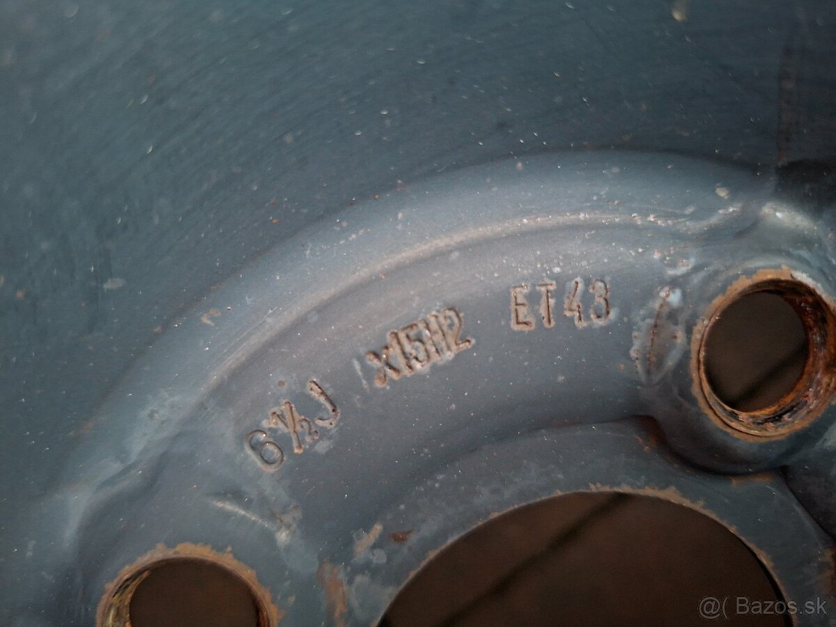Predám plech.disky Fiat Stilo--R15 - 8