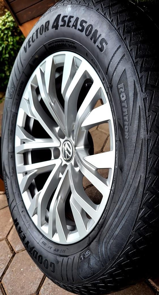 Alu R18 5x112 orig. VW Touareg, Audi Q7 + zimné 255/60 R18 - 8