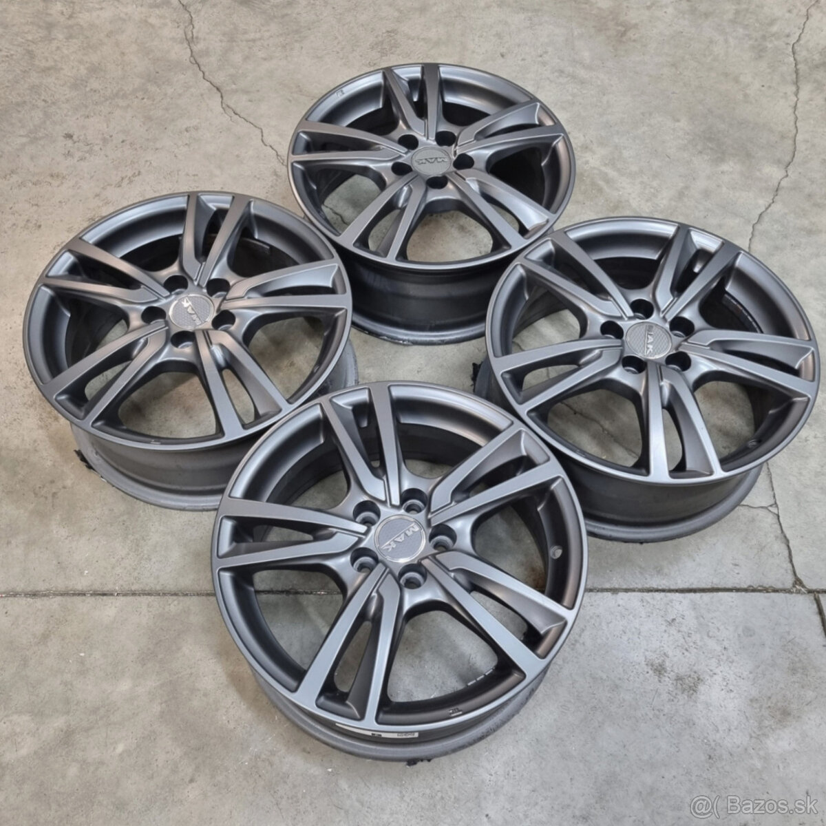 Hliníkové disky 5x100 R16 6,5J ET48 - 8