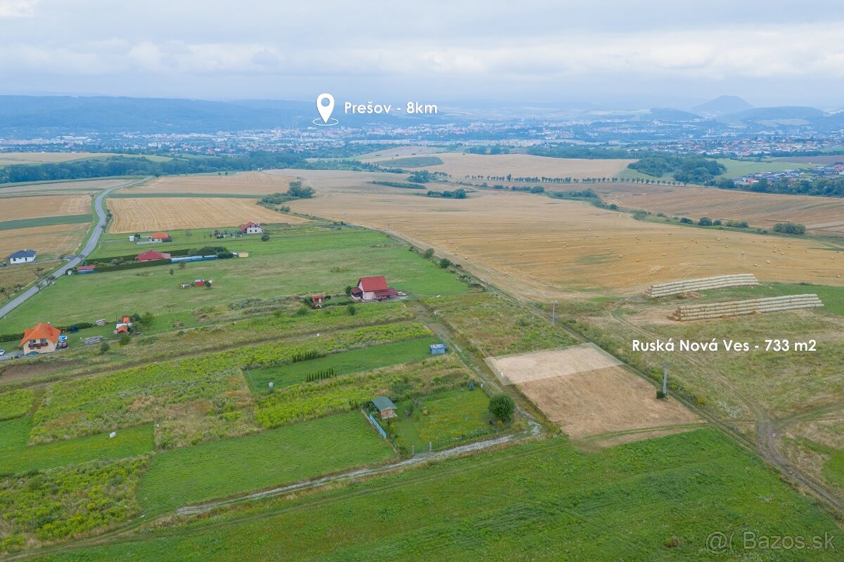 Stavebný pozemok s výhľadom na Prešov a Slanské vrchy - 8