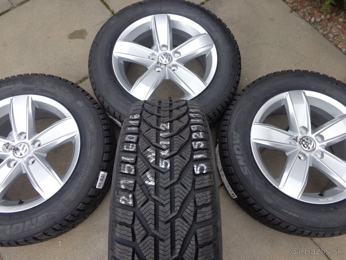 5x112 R16 VW T-Roc / Passat zimna sada kolies 215/60R16 - 8